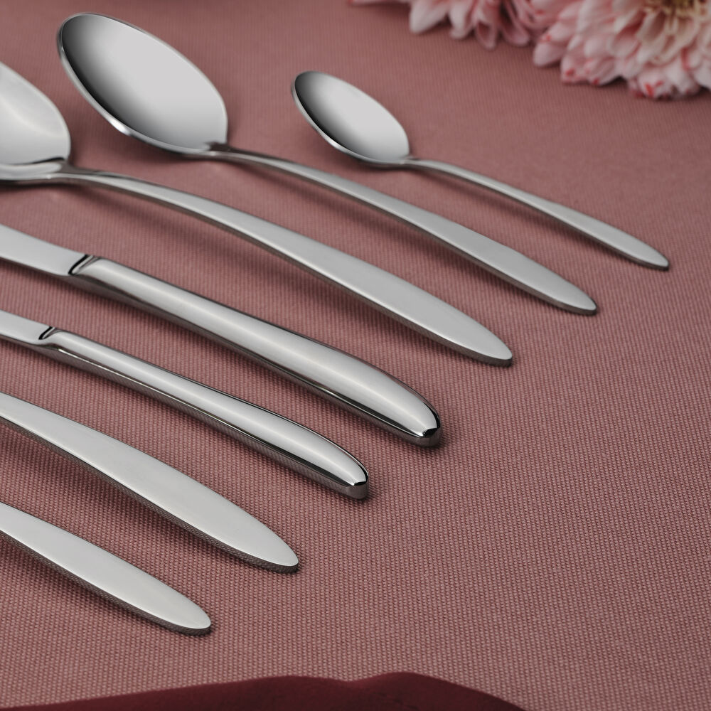 Karaca New Athena Elegance Kutulu 84 Parça 12 Kişilik Çatal Kaşık Bıçak Seti thumbnail 3