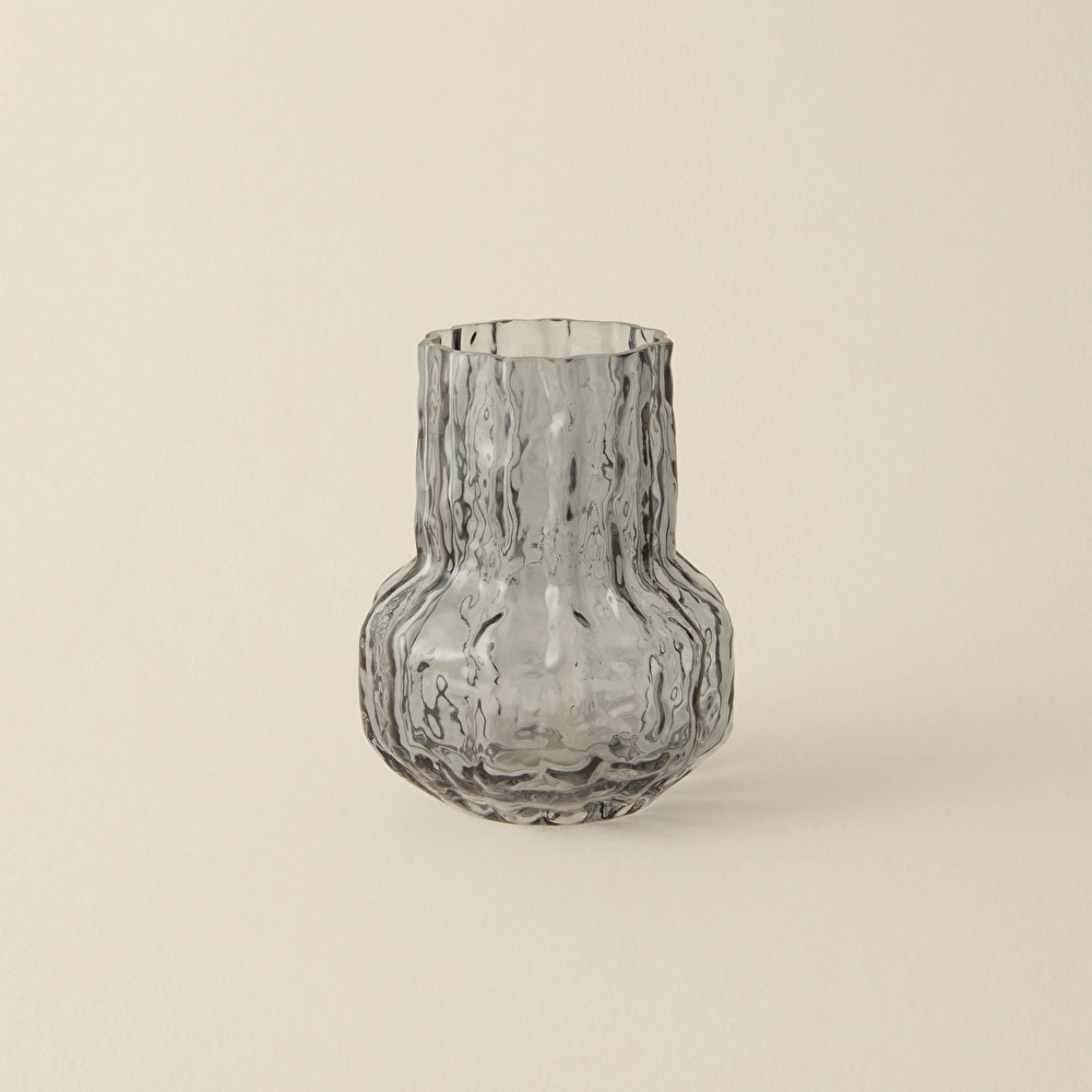 Karaca Home Adele Vazo Mavi 18,2x9,8x15 cm görseli 1