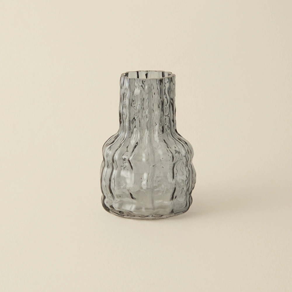 Karaca Home Adele Vazo Mavi 20,5x2x14,7 cm görseli 1