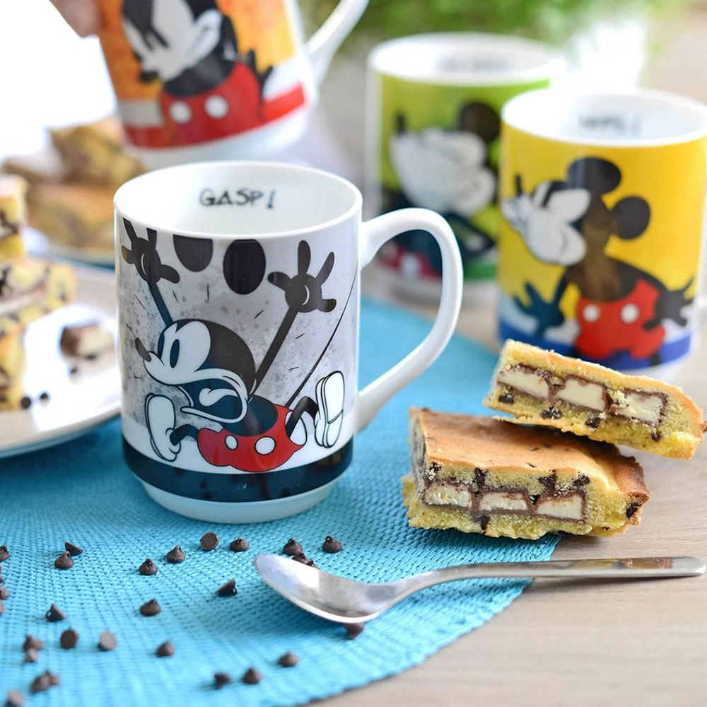 Egan Italy I am Mickey Mouse Gri Kupa Porselen görseli 2