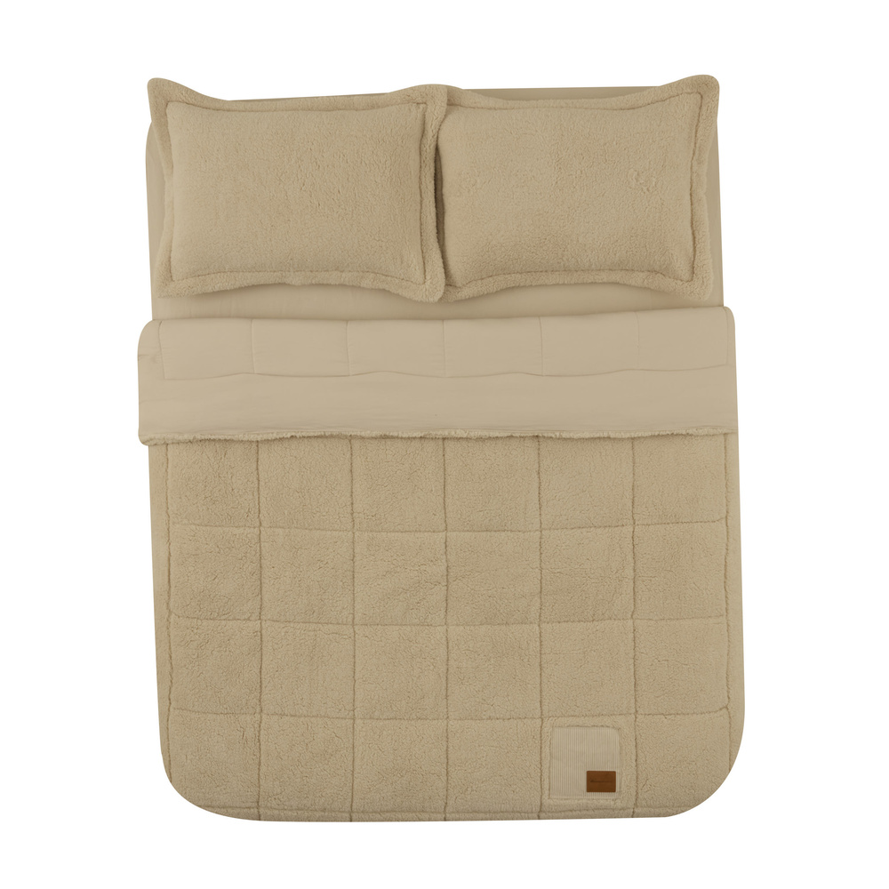 Karaca Home Balmy Cozy Comfort/Uyku Seti Çift Kişilik Bej görseli 7