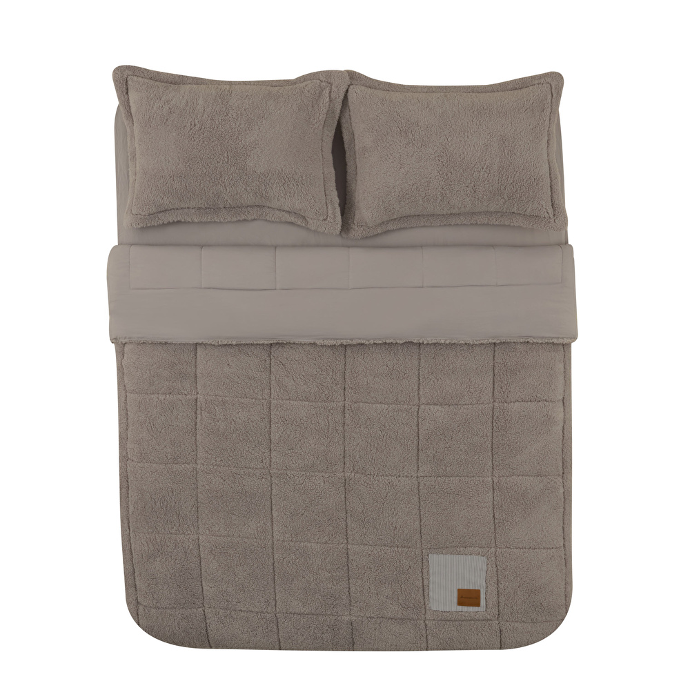 Karaca Home Balmy Cozy Comfort/Uyku Seti Çift Kişilik Gri görseli 4