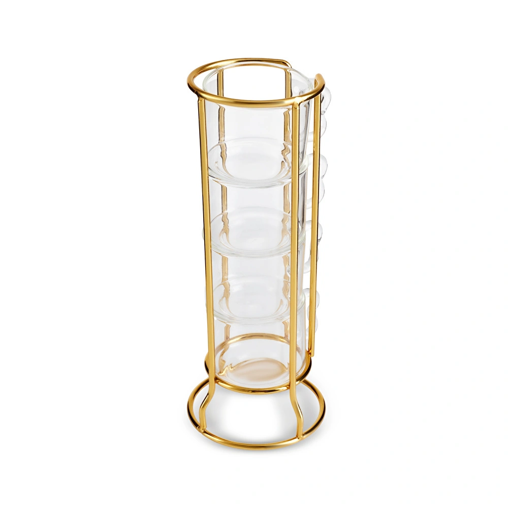Karaca Kendal 4 Kişilik Standlı Kahve Fincanı 100 ml görseli 3