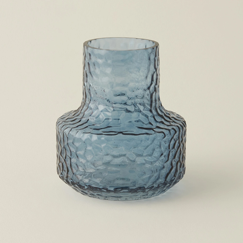 Karaca Home Nessa Vazo Mavi 15x17 cm görseli 3