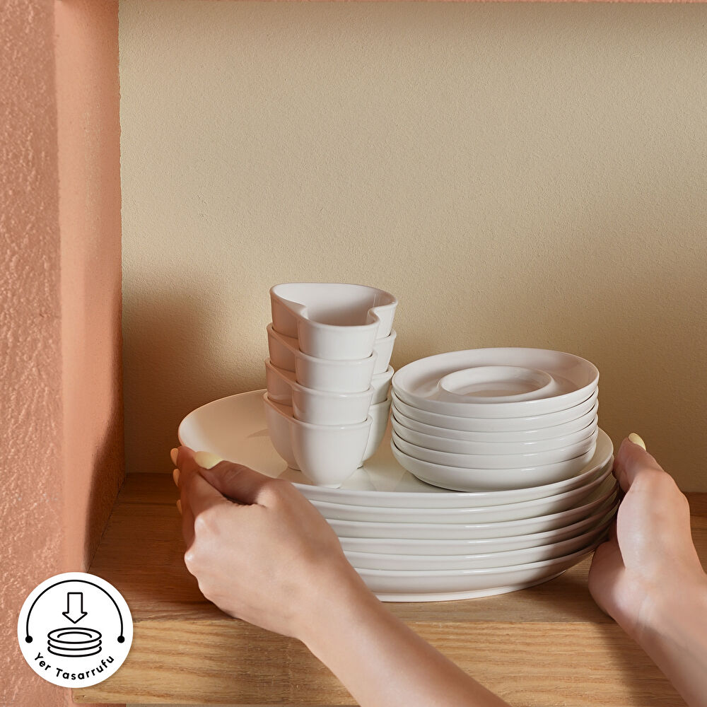 Karaca Stream Bone Salsa 34 Parça 6 Kişilik Kahvaltı Takımı thumbnail 8