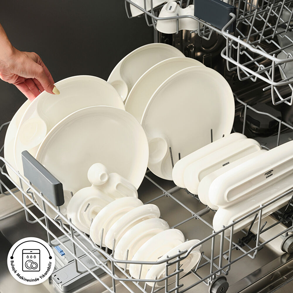 Karaca Stream Bone Salsa 34 Parça 6 Kişilik Kahvaltı Takımı thumbnail 9