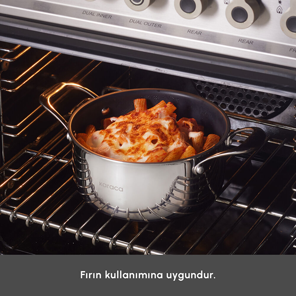 Karaca Plasma Steel 316+ 3Ply Tencere 20 cm thumbnail 8