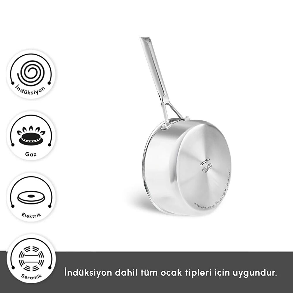 Karaca Plasma Steel 316+ 3Ply Sosluk 16 cm thumbnail 8