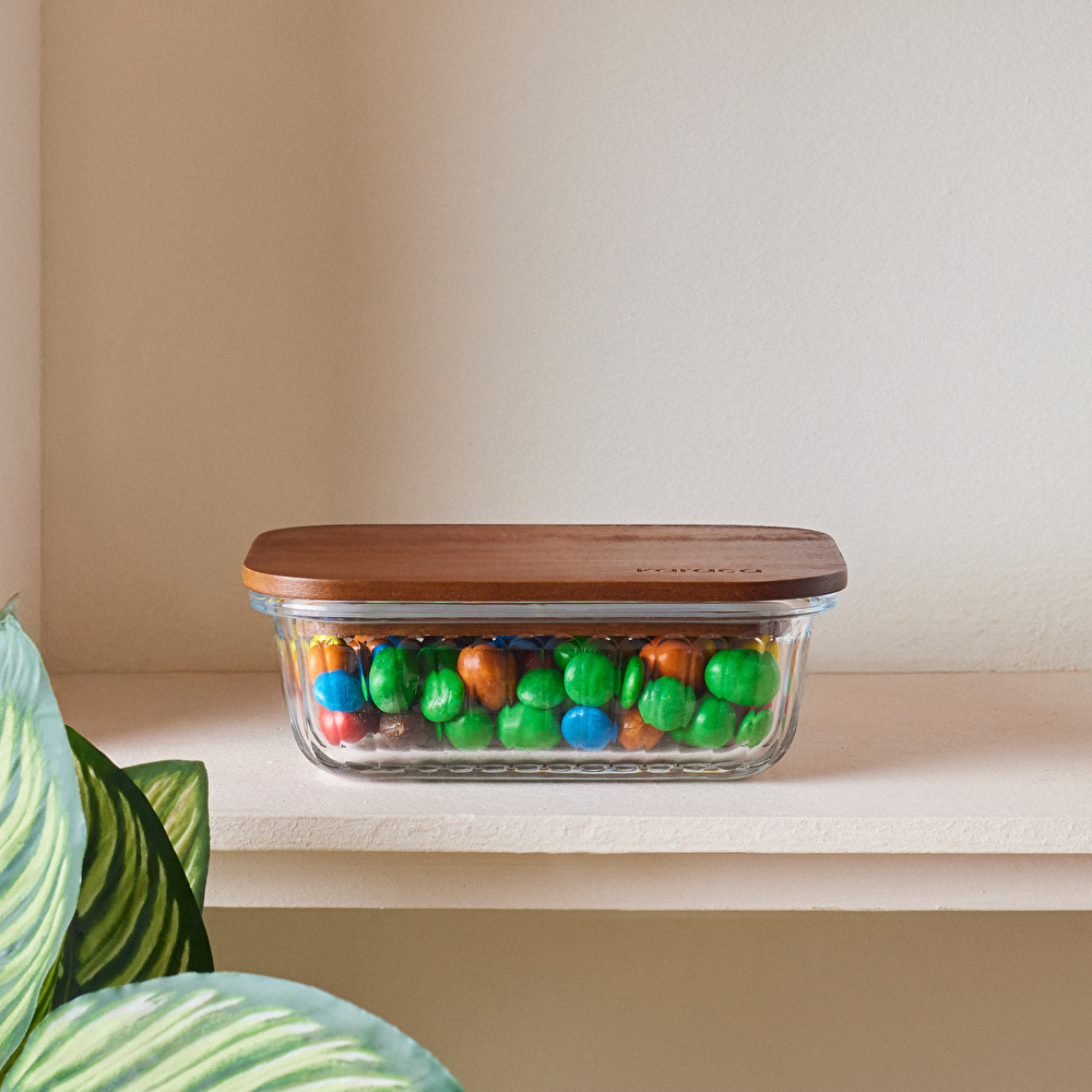 Karaca Massi Acacia Cam Saklama Kabı 370 ml thumbnail 2