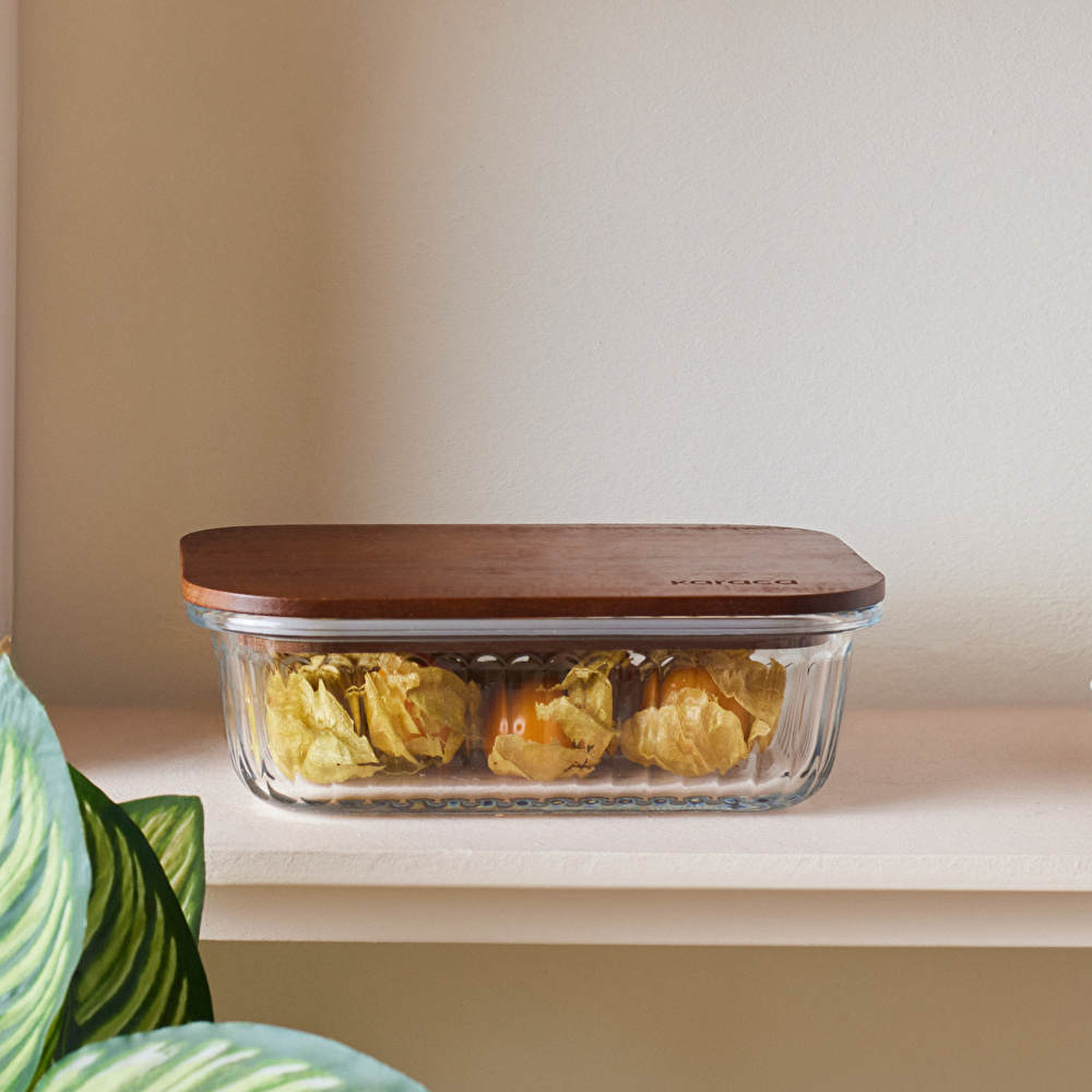 Karaca Massi Acacia Cam Saklama Kabı 640 ml thumbnail 4