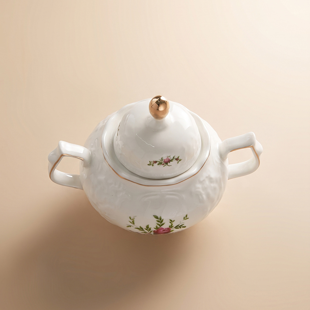 Karaca Vintage Rose Şekerlik 12 cm görseli 3