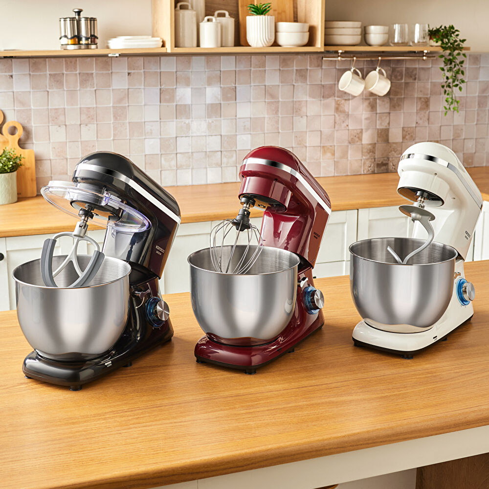 Karaca Chefcrafter Stand Mikser Mutfak Şefi 1900W Black thumbnail 11