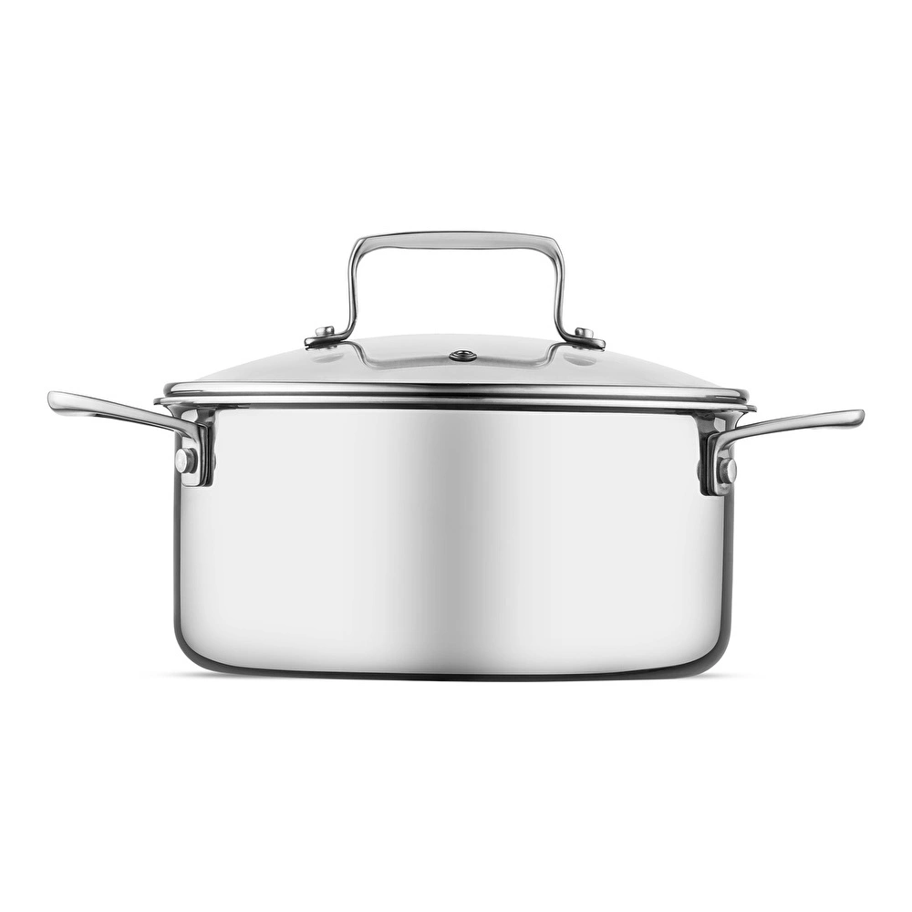 Emsan Pro Tri Ply Derin Tencere Çelik 24 cm görseli 6