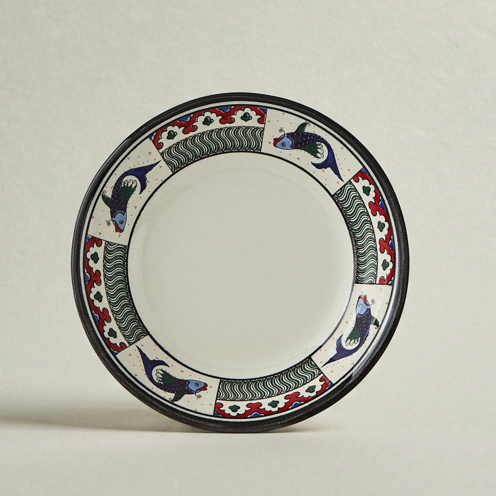 Karaca x Ömür Akkor İznik Balık Çerezlik 14 cm görseli 3