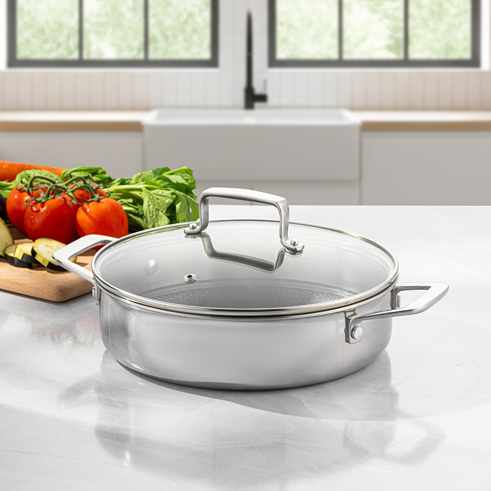 Emsan Pro Tri Ply Karnıyarık Tencere Çelik 24 cm görseli 1