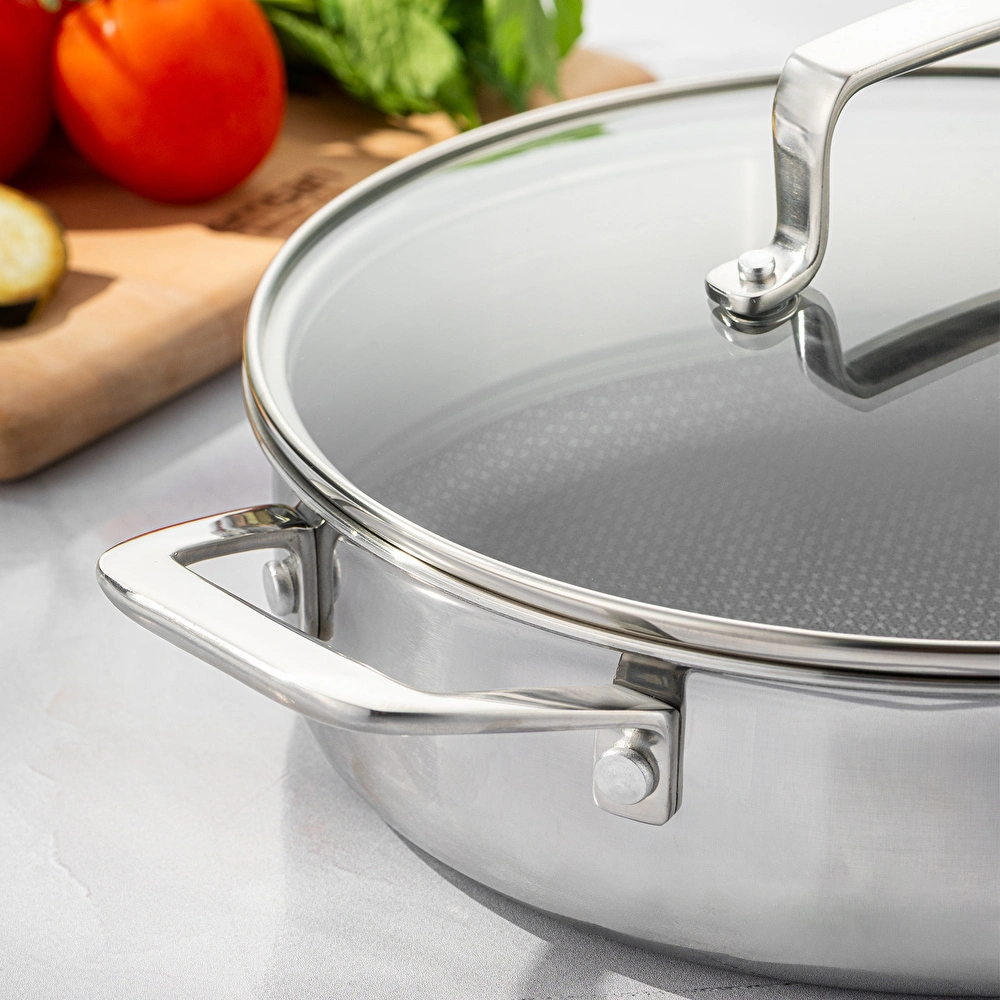 Emsan Pro Tri Ply Karnıyarık Tencere Çelik 28 cm görseli 3
