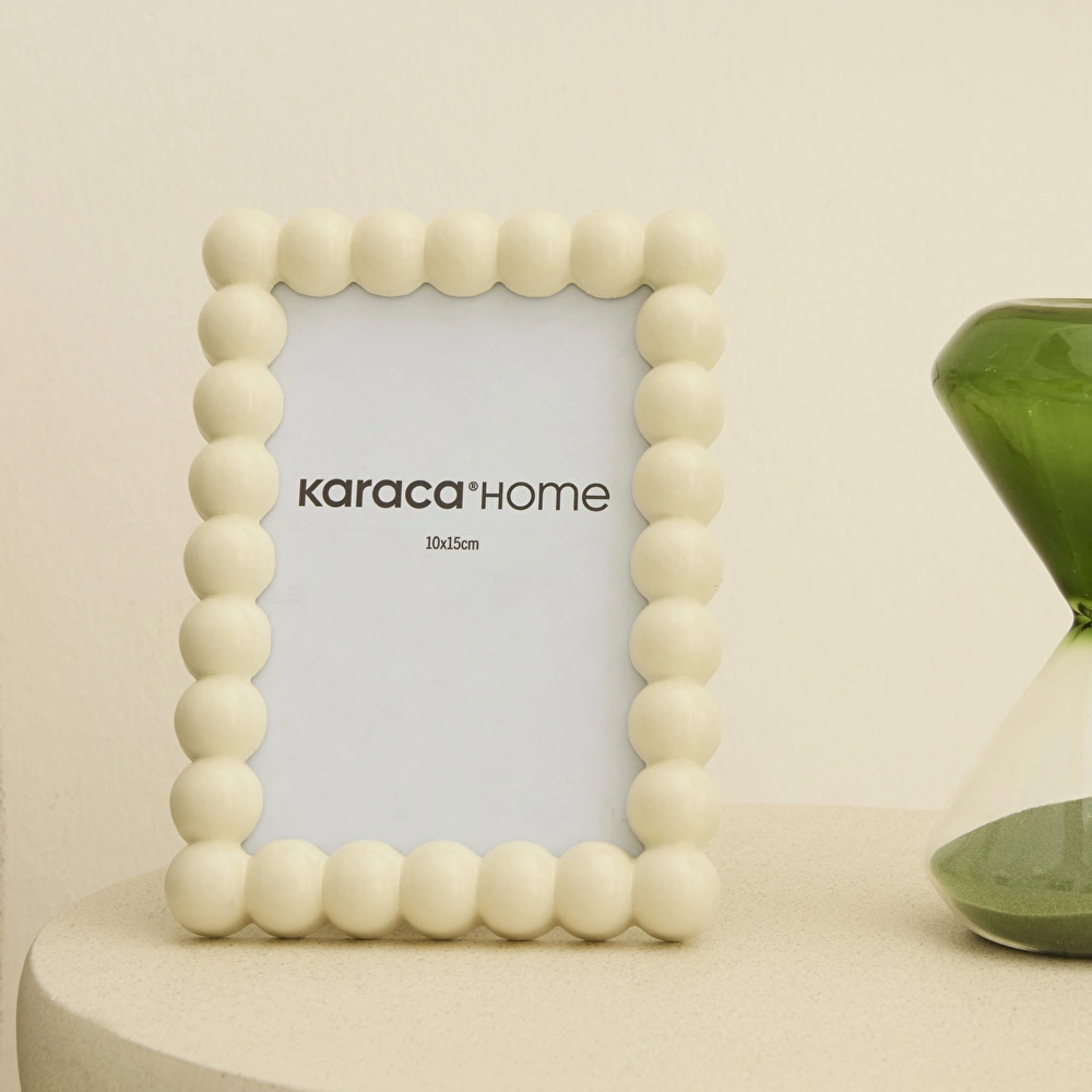 Karaca Home Rocco Fotoğraf Çerçevesi Bej 10x15 cm görseli 1