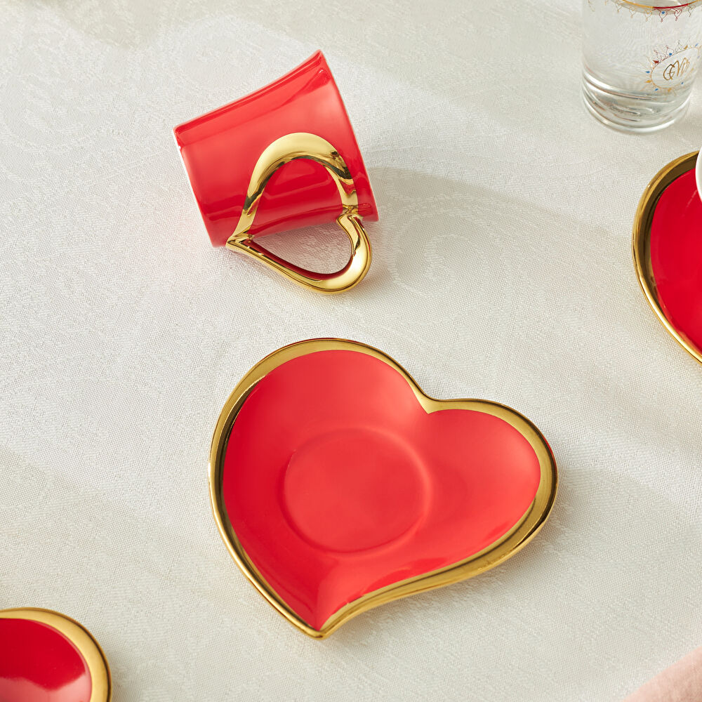 Karaca Kalpten 6 Kişilik Kahve Fincan Takımı 90 ml thumbnail 8