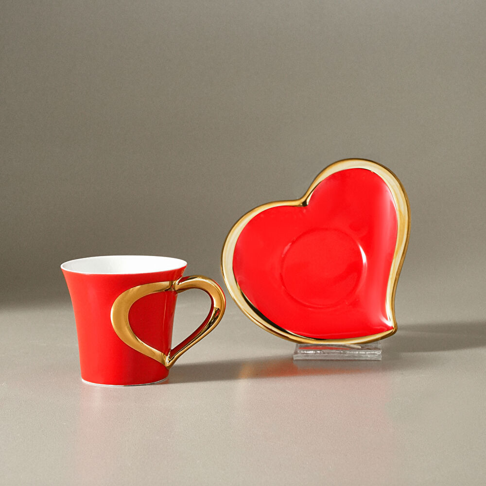 Karaca Kalpten 6 Kişilik Kahve Fincan Takımı 90 ml thumbnail 4