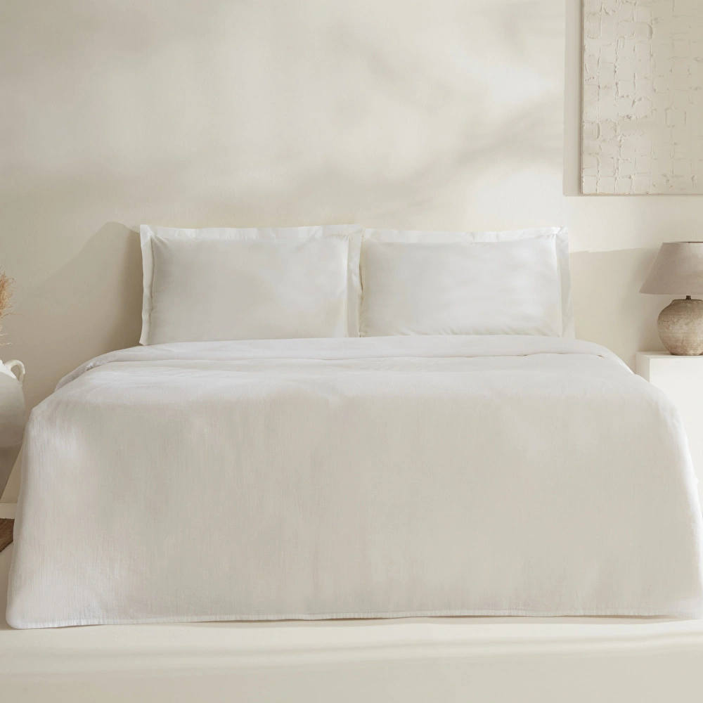 Karaca Home Farel Müslin Çift Kişilik Pike Beyaz görseli 9