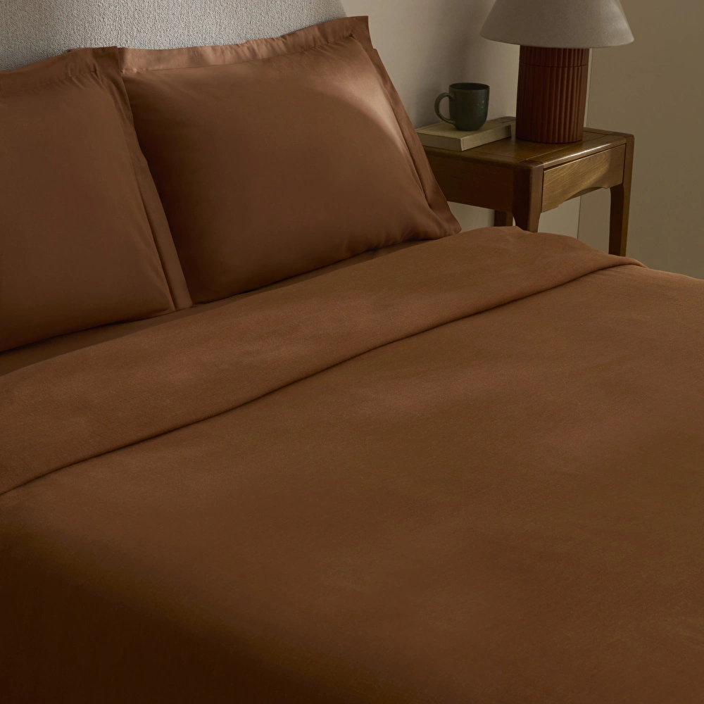 Karaca Home Farel Müslin Çift Kişilik Pike Kiremit görseli 3