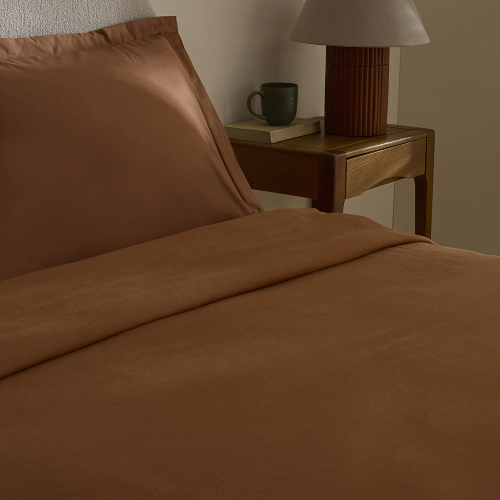Karaca Home Farel Müslin Çift Kişilik Pike Kiremit görseli 4