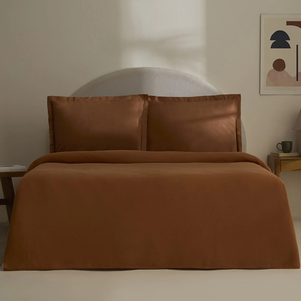Karaca Home Farel Müslin Çift Kişilik Pike Kiremit görseli 1