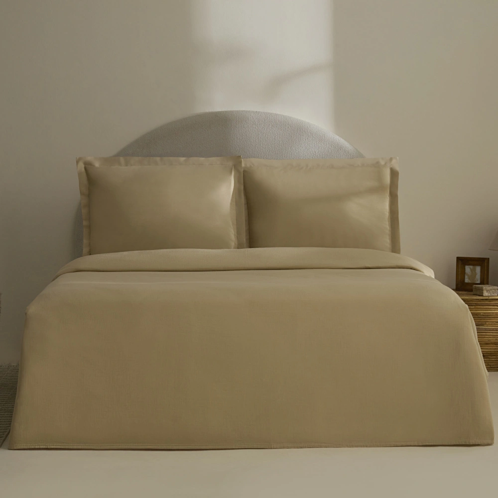Karaca Home Farel Müslin Çift Kişilik Pike Vizon görseli 1