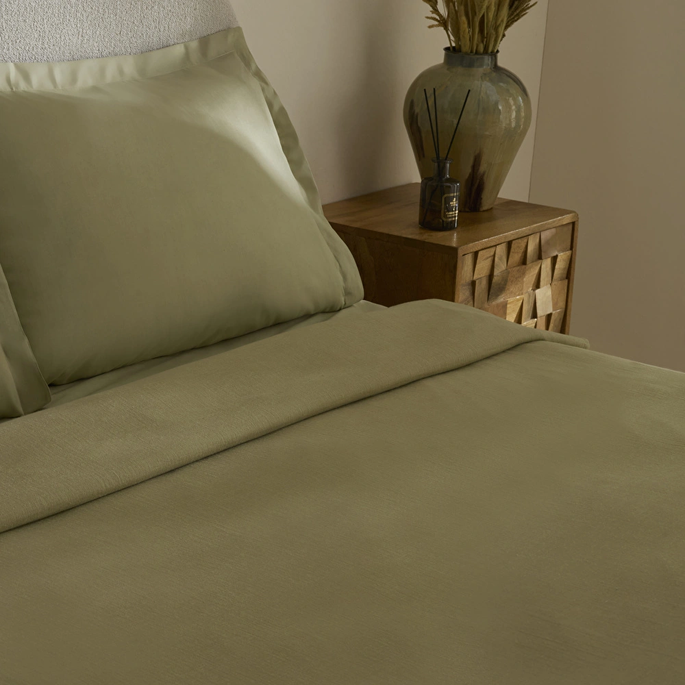 Karaca Home Farel Müslin Çift Kişilik Pike Adaçayı görseli 3