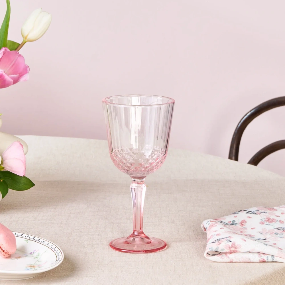 Karaca Minton Kadeh Açık Pembe görseli 1