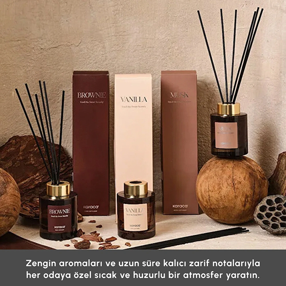 Karaca Smell The Sweet Serenity Black Vanilla Çubuklu Ortam Kokusu 500 ml görseli 4