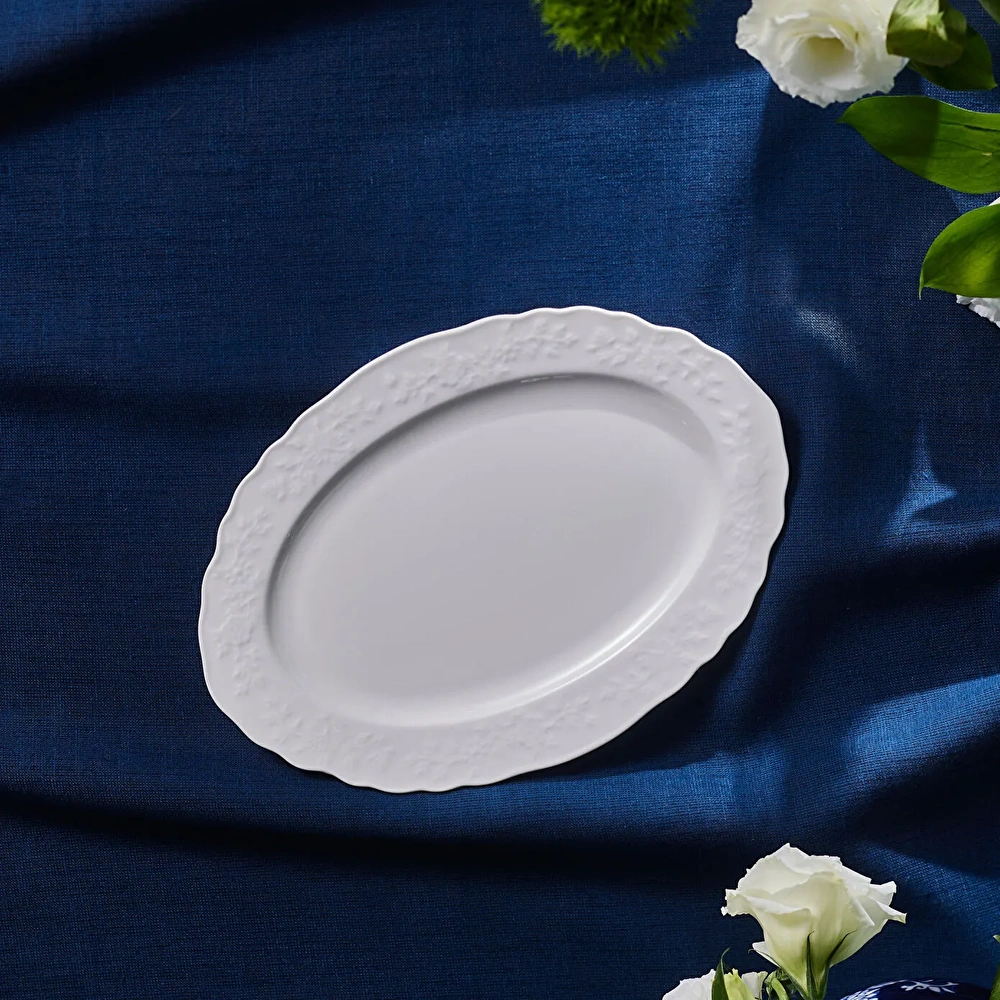 Karaca Beatrice Kayık Tabak 25 cm görseli 1