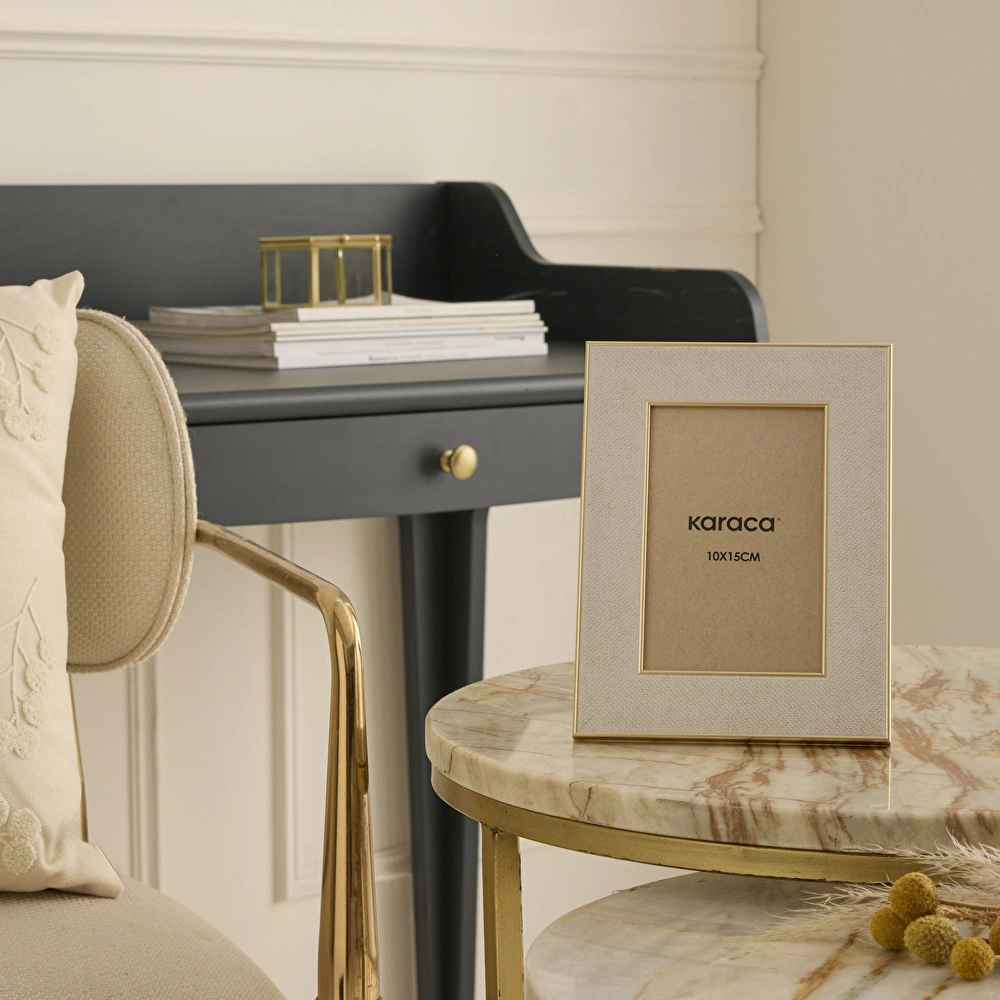 Karaca Home Revel Frame Beige Çerçeve 10x15 cm görseli 1