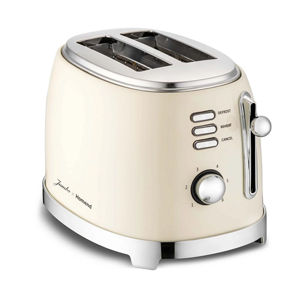 Homend X Jumbo 1526H Vintage Breadfast Ekmek Kızartma Makinesi görseli 4