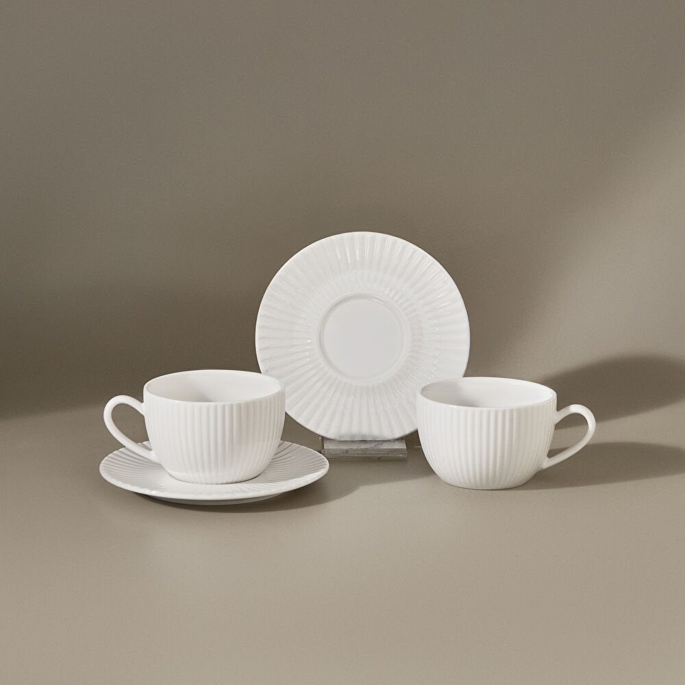 Karaca Seashell 2 Kişilik Espresso ve Kahve Fincan Takımı 100 ml