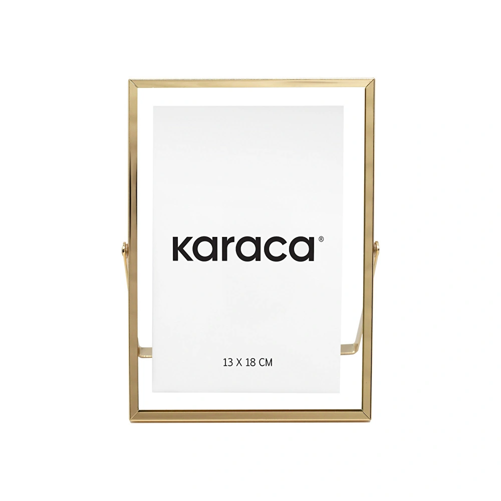 Karaca Home Grace Fotoğraf Çerçevesi Gold 13x18 cm görseli 1
