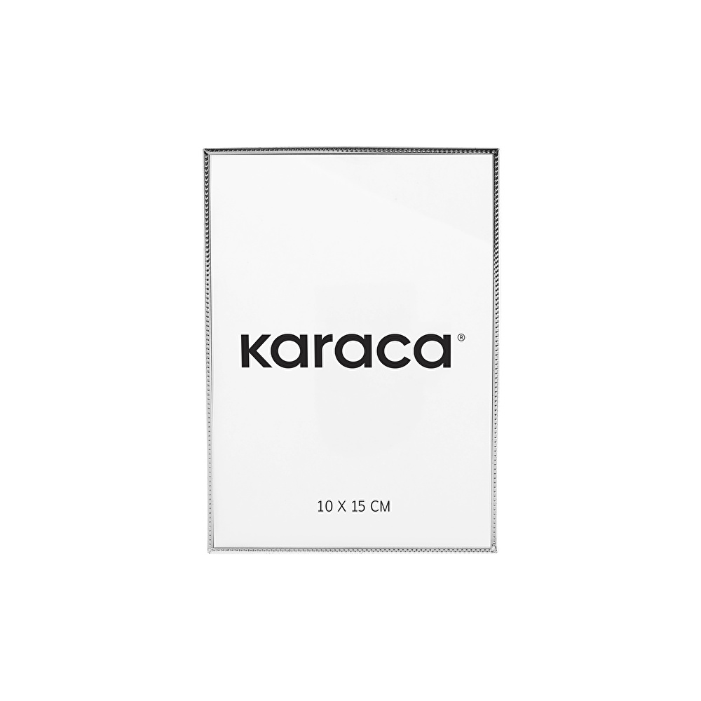 Karaca Home Adrienne Fotoğraf Çerçevesi Silver 10x15 cm görseli 1