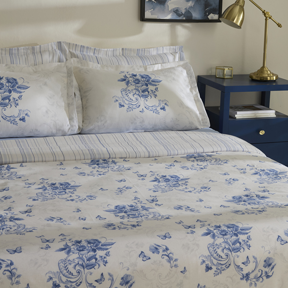 Karaca Home Roxy Krep Çift Kişilik Nevresim Takımı Multıcolour görseli 6