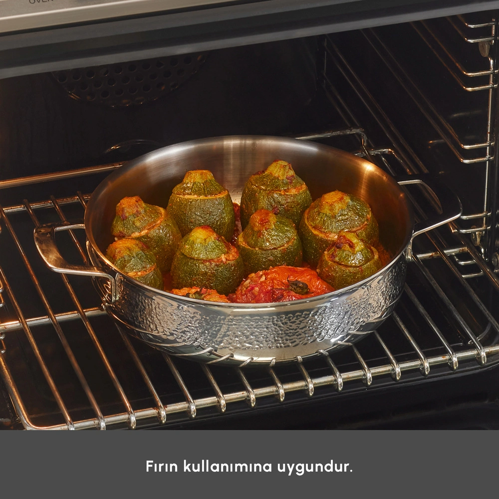 Karaca Power Steel 316+ 3Ply Voyager İndüksiyon Tabanlı 8 Parça Çelik Tencere Seti görseli 9