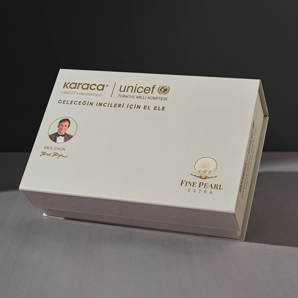 Karaca Unicef Erol Evgin 2 Kişilik Kahve Fincan Takımı 90 ml görseli 5