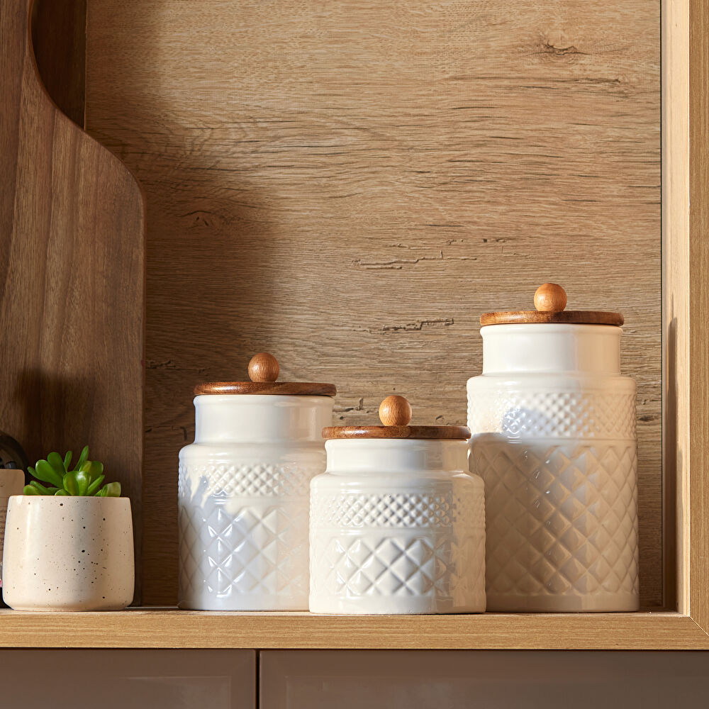 Karaca Lattice 3'lü Seramik Baharat Takımı thumbnail 3