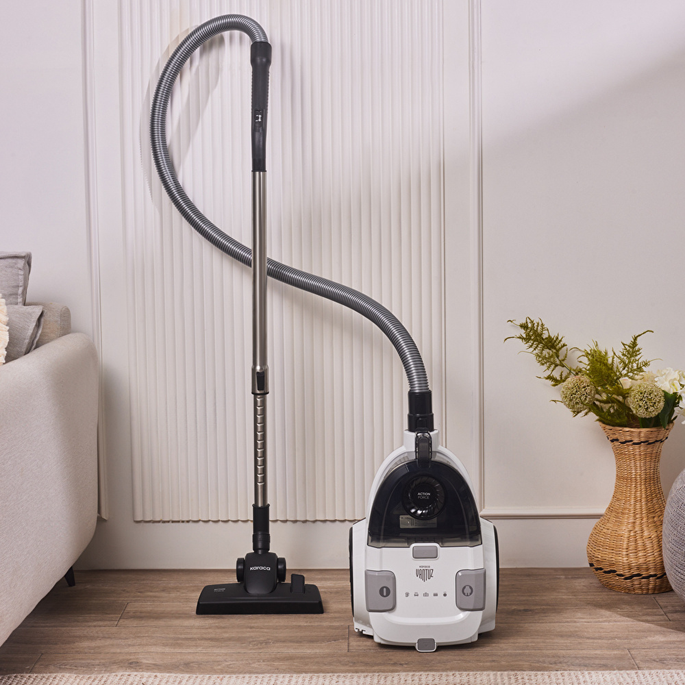 Karaca Vantuz Action Force X10 2 Lt Toz Torbasız Hazneli