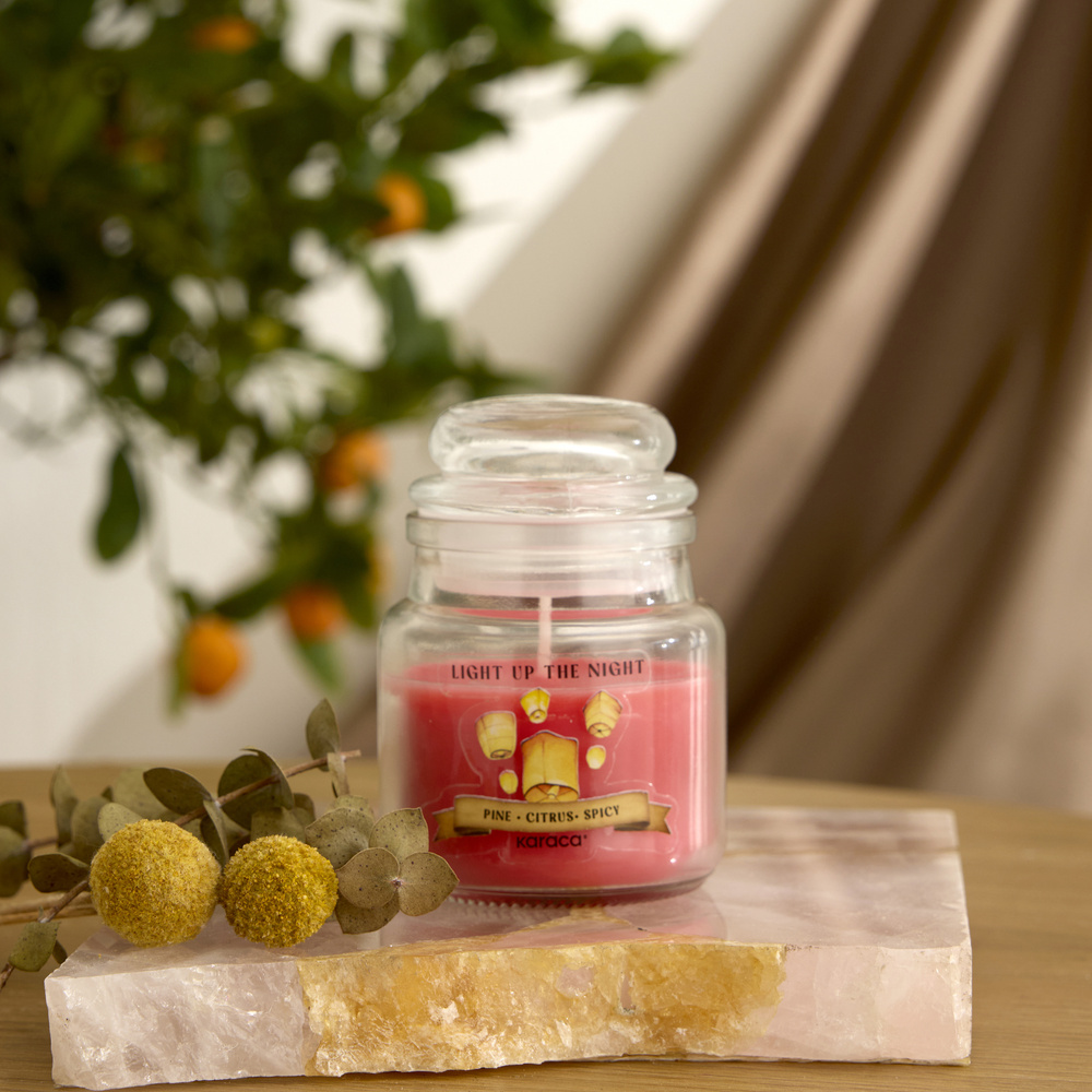 Karaca Home Terapi Focus Gece Işığı Kokulu Mum 65 gr görseli 2