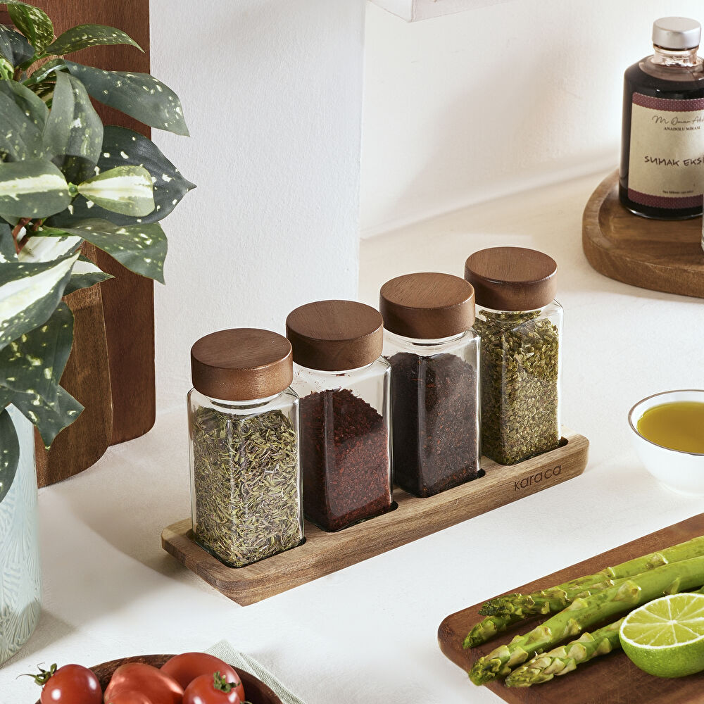 Karaca Lago 4'lü Standlı Baharat Takımı thumbnail 2