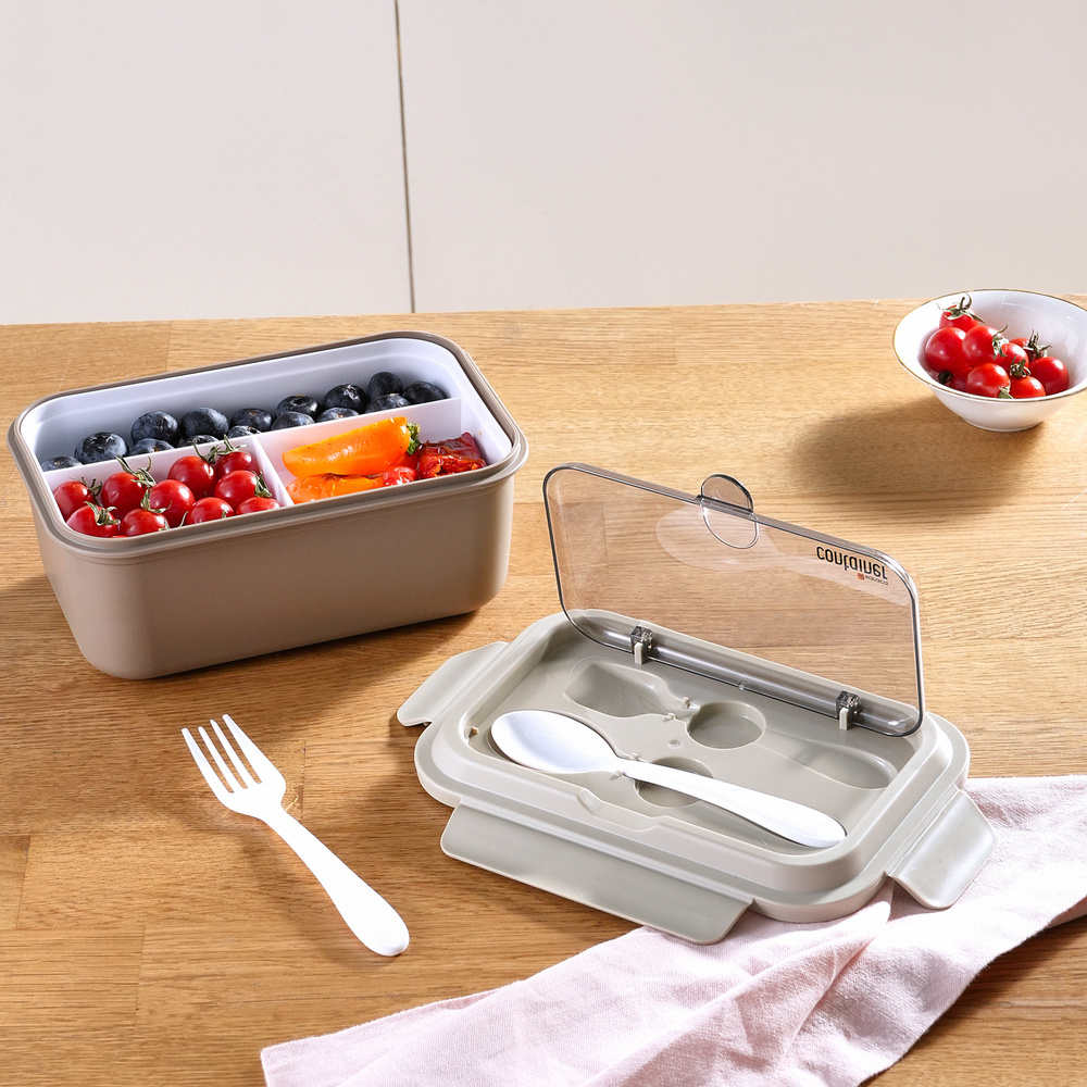 Karaca Container Ravenna Lunch Box Krem görseli 5