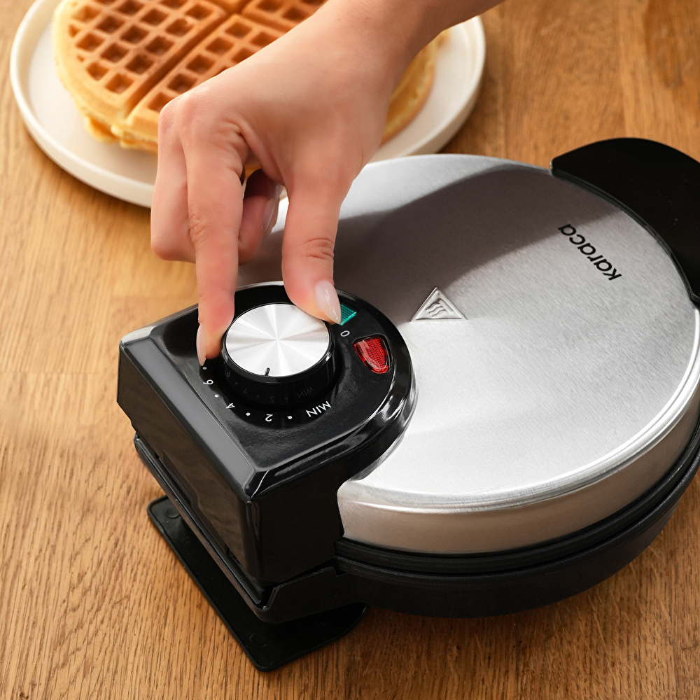 Karaca Waffle Craft Inox Waffle Makinesi görseli 4