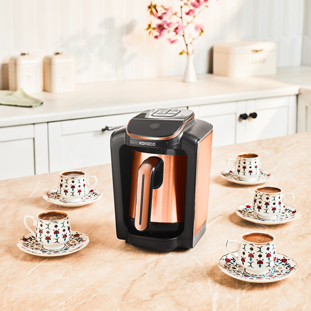 Karaca Hatır Neo Inox Çelik Cezveli Türk Kahve Makinesi thumbnail 10