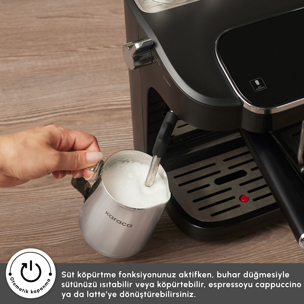 Karaca Hatır Perfetto Espresso ve Türk Kahvesi Makinesi thumbnail 9