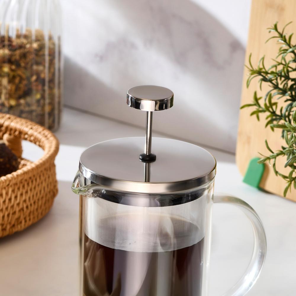 Karaca Pia Raum Çift Cidarlı French Press 600 ml görseli 5