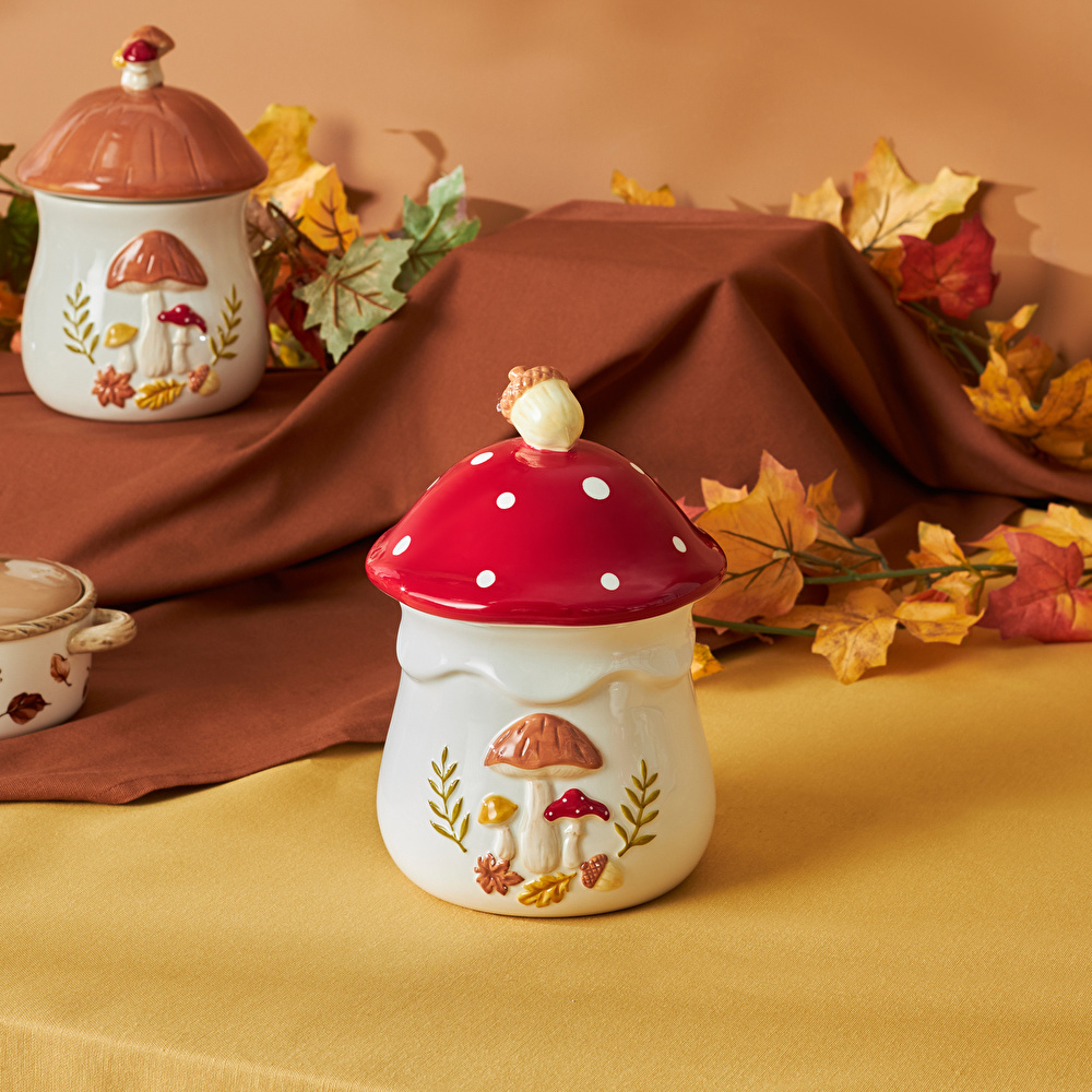 Karaca Cozy Saklama Kabı Kırmızı 600 ml görseli 1